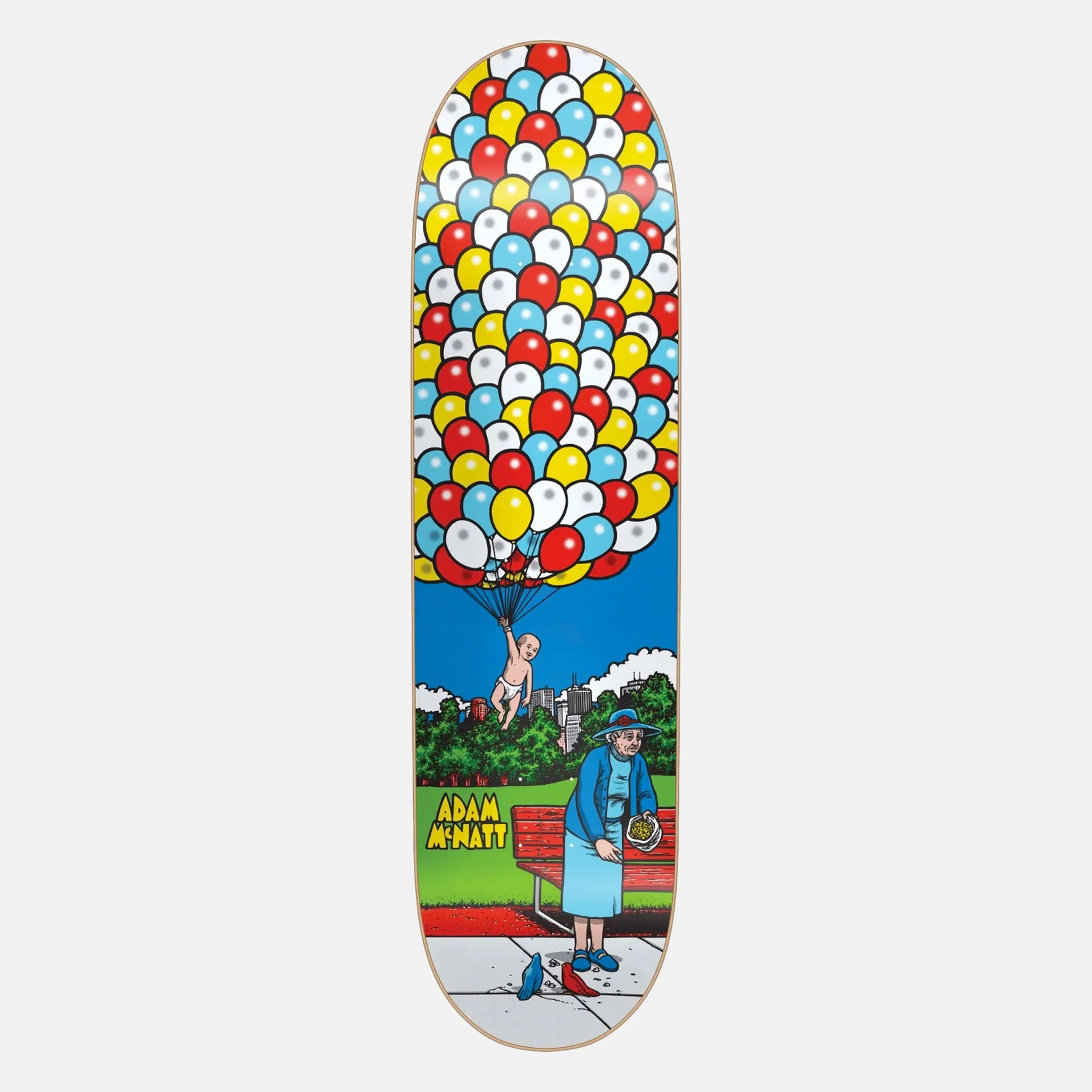 101 Skateboards - 8.5" Adam McNatt Balloons Deck