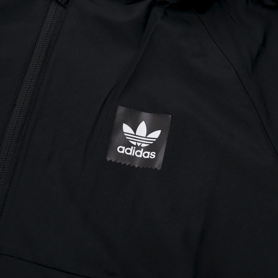 Adidas Skateboarding - Blackbird Windbreaker Jacket - Black / Black - Image 4