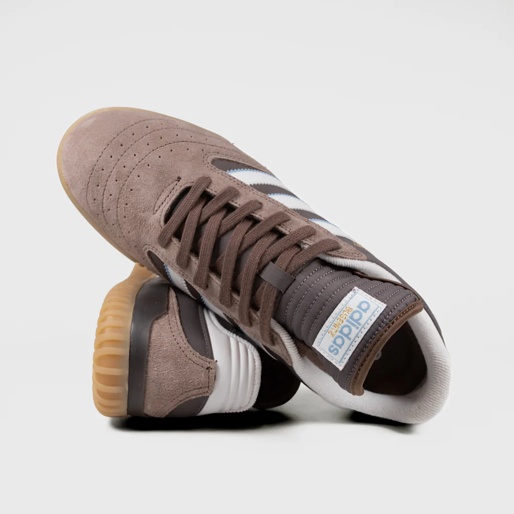 Adidas Skateboarding - Busenitz Indoor Super Shoes - Earth Strata / Crystal White / Charcoal - Image 4