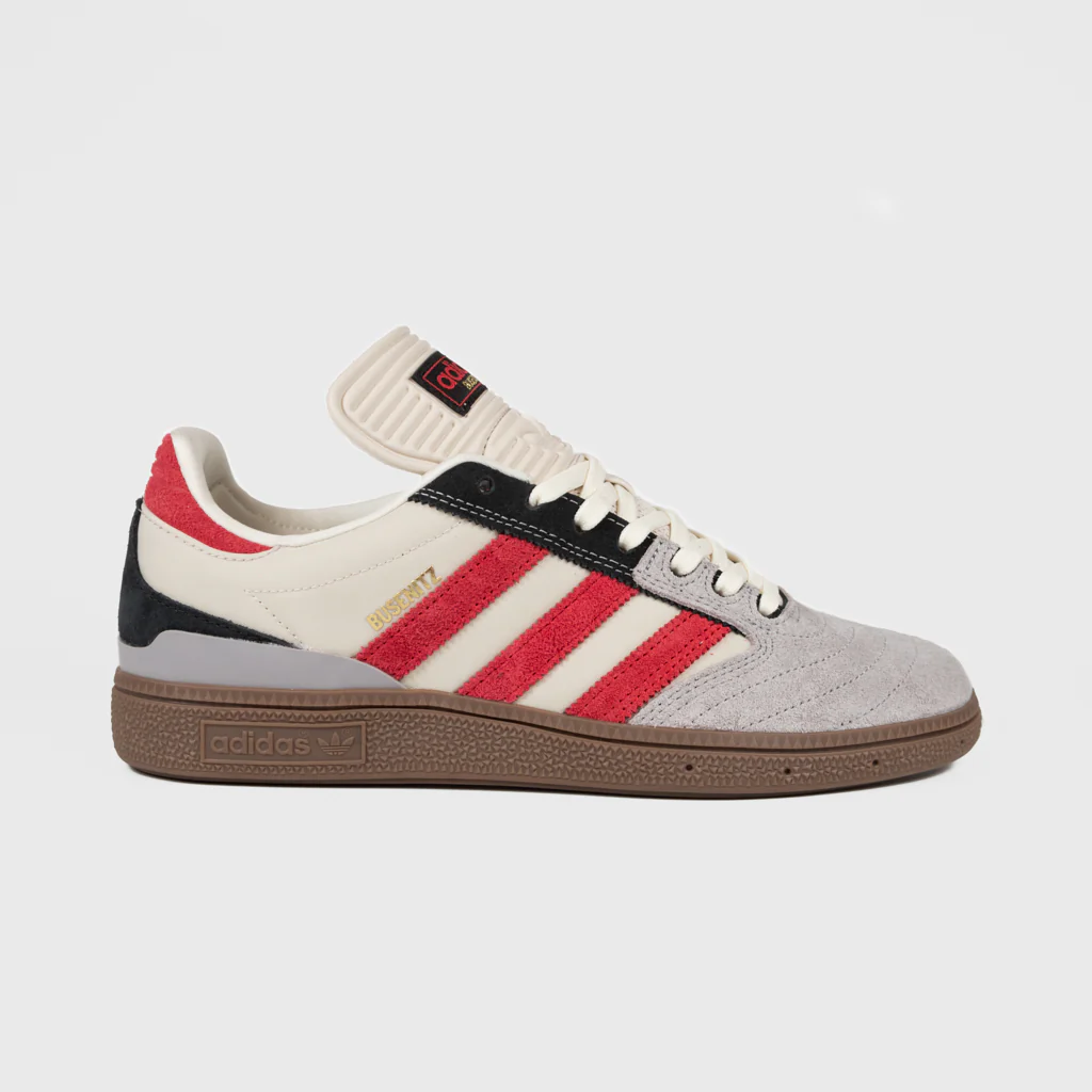 Adidas Skateboarding - Busenitz Shoes - Clear Brown / Better Scarlet / Gum 5