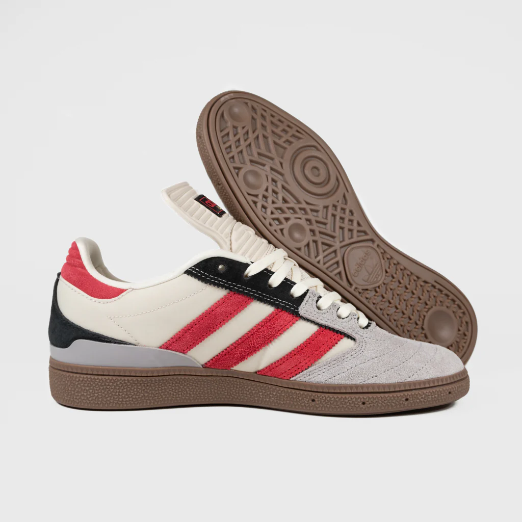 Adidas Skateboarding - Busenitz Shoes - Clear Brown / Better Scarlet / Gum 5 - Image 3