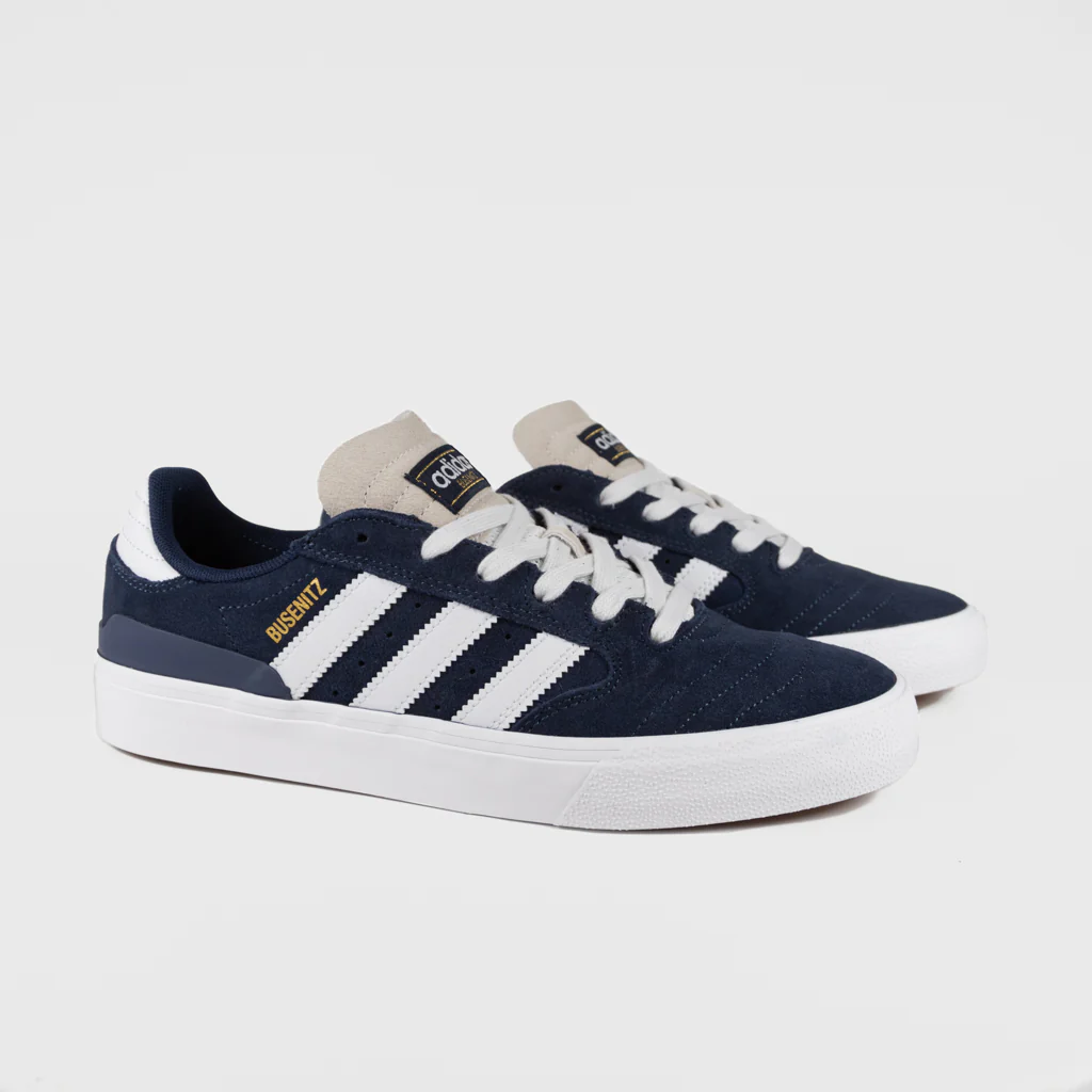 Adidas Skateboarding - Busenitz Vulc 2 Shoes - Collegiate Navy / Crystal White / Footwear White - Image 2