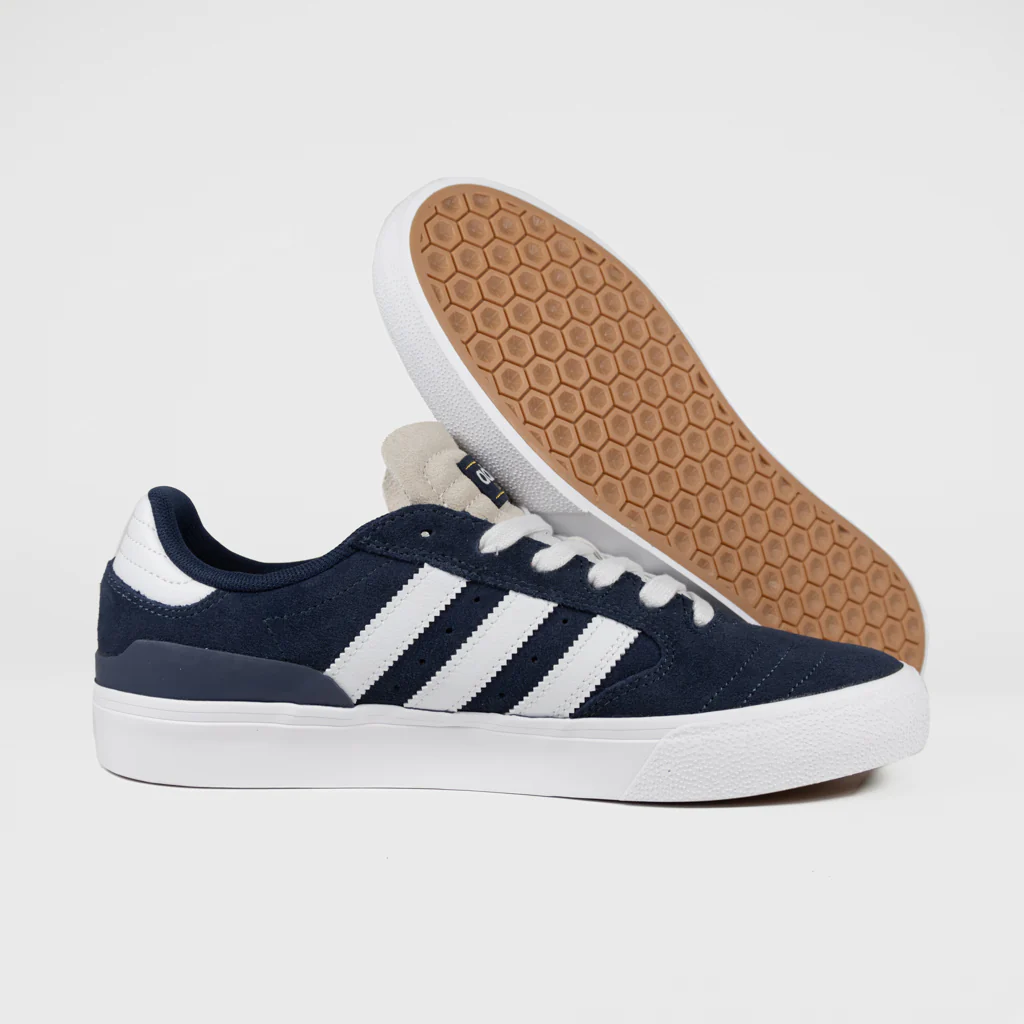 Adidas Skateboarding - Busenitz Vulc 2 Shoes - Collegiate Navy / Crystal White / Footwear White - Image 3