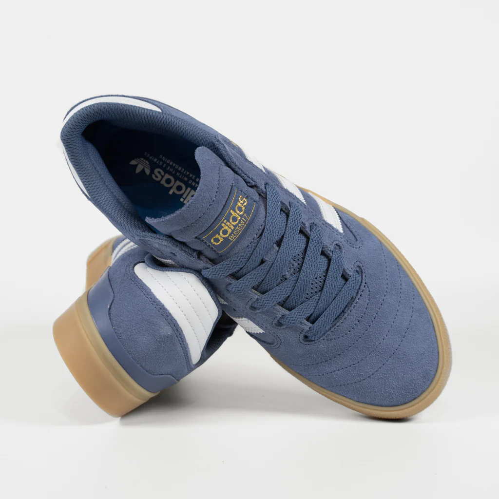 Adidas Skateboarding - Busenitz Vulc 2 Shoes - Crew Blue / Cloud White / Gum - Image 4