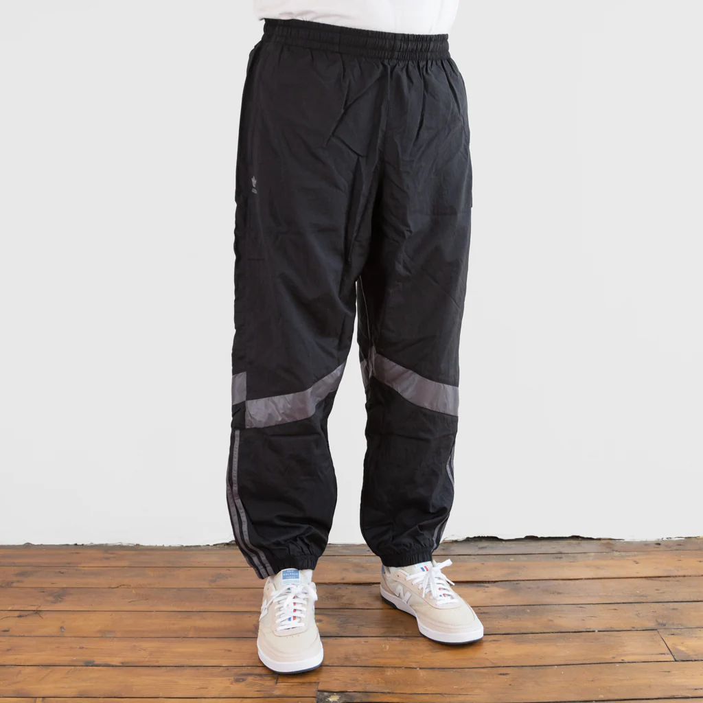 Adidas Skateboarding - Fucking Awesome Aloxe Track Pant - Black / Granite - Image 3