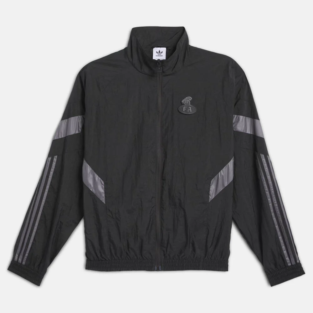 Adidas Skateboarding - Fucking Awesome Aloxe Track Top Jacket - Black / Granite