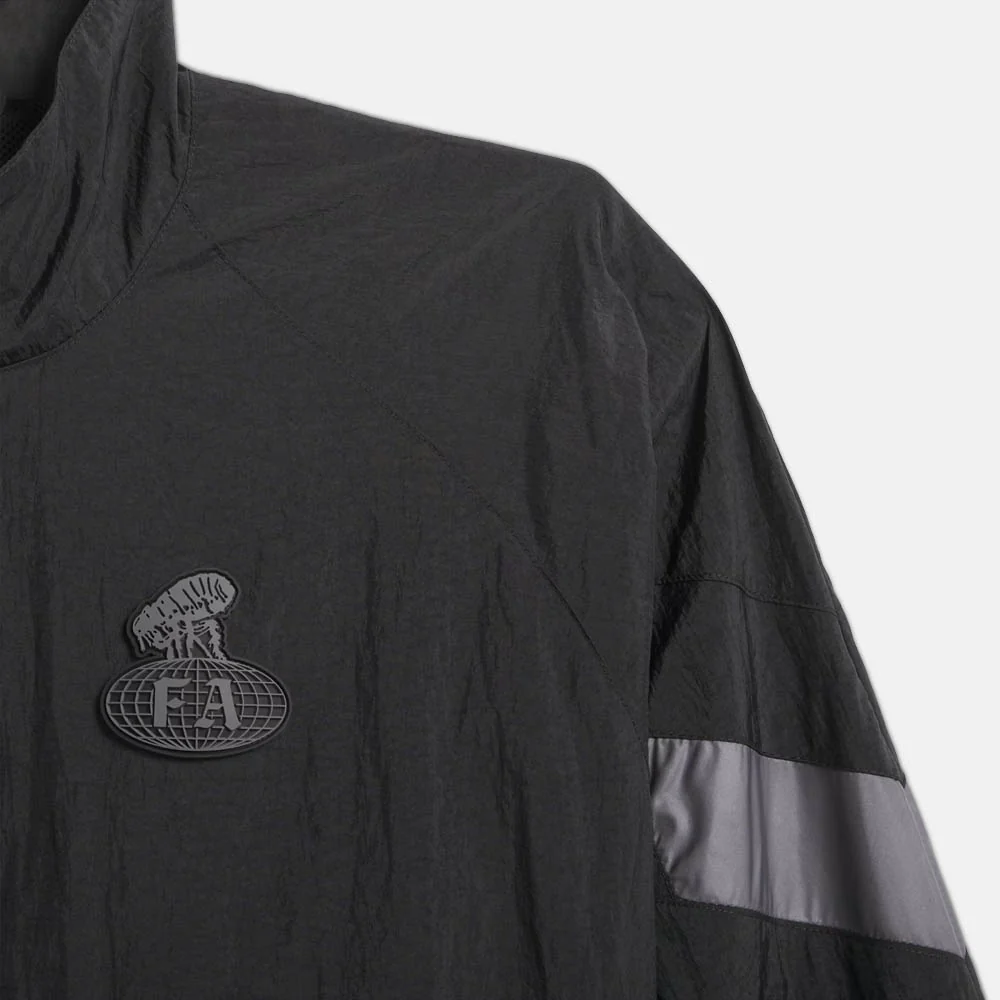 Adidas Skateboarding - Fucking Awesome Aloxe Track Top Jacket - Black / Granite - Image 3