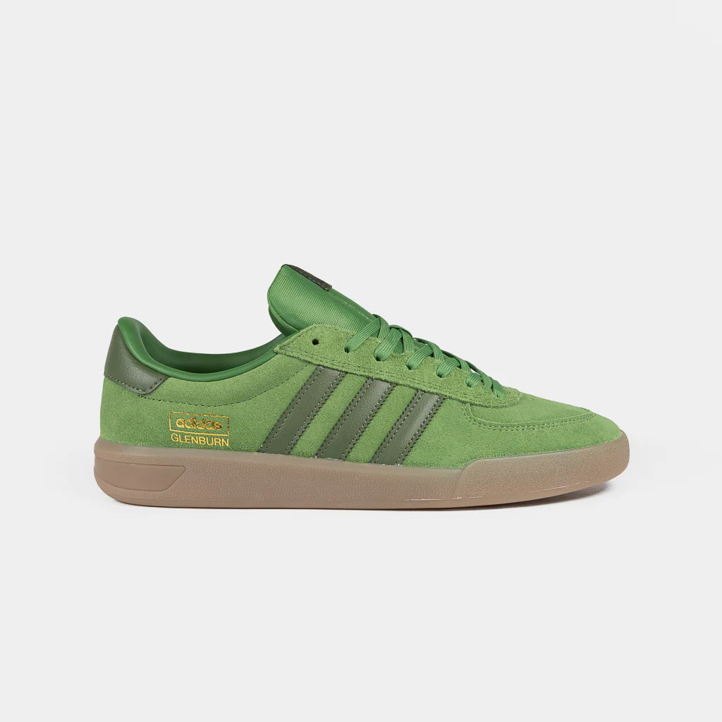 Adidas Skateboarding - Glenburn Shoes - Crew Green / Wild Pine / Gum
