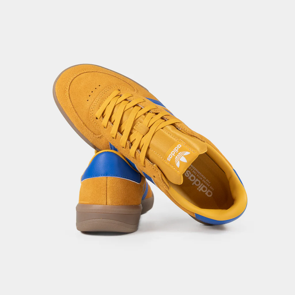 Adidas Skateboarding - Glenburn Shoes - Preloved Yellow / Bright Royal / Gum - Image 4