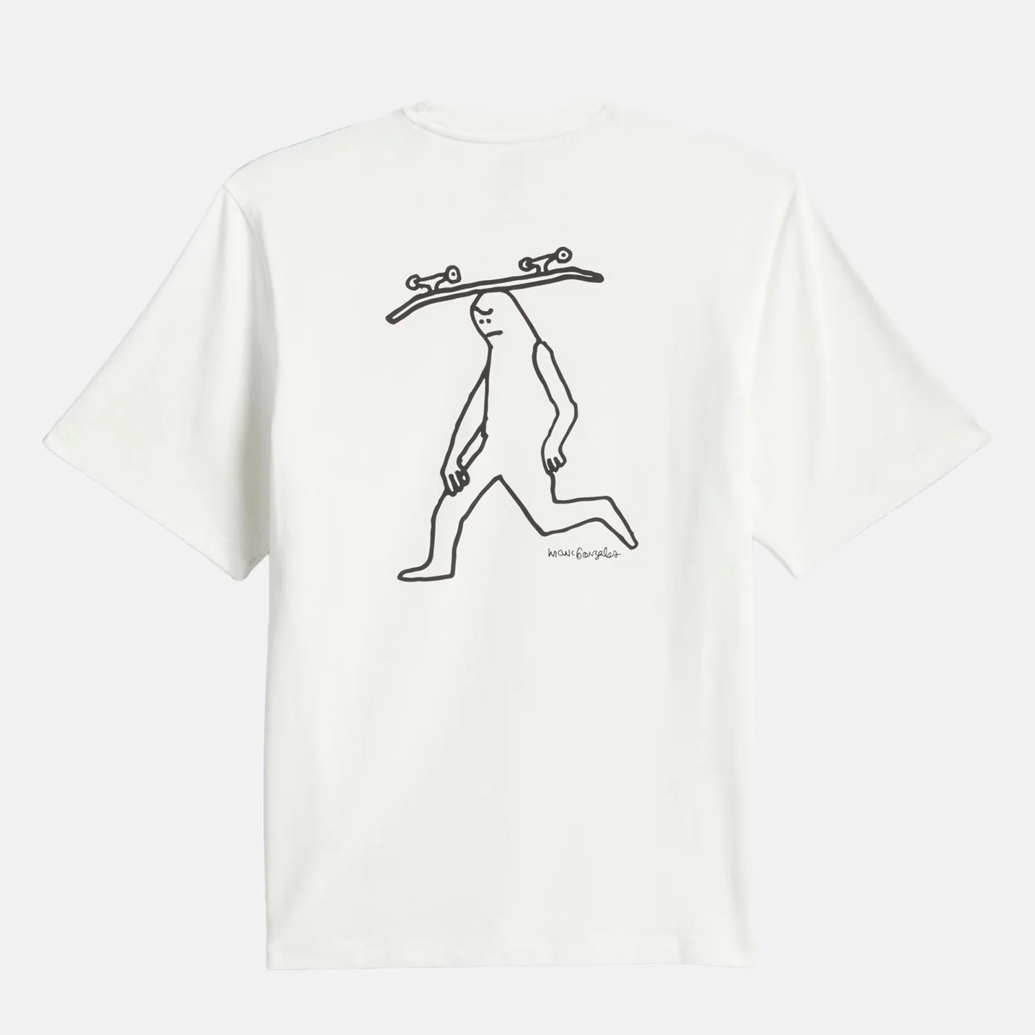 Adidas Skateboarding - Gonz Spot T-Shirt - White