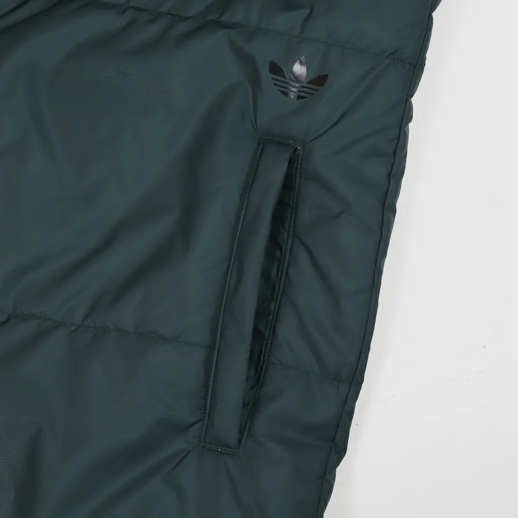 Adidas Skateboarding - Insulated Vest Jacket - Shadow Green / Cardboard / Black - Image 3