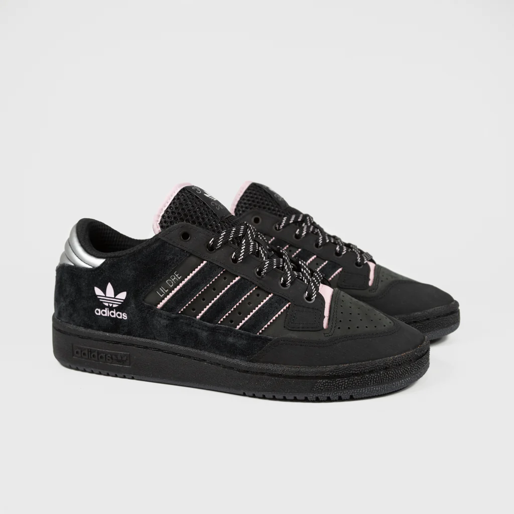 Adidas Skateboarding - Lil Dre Centennial 85 Low ADV Shoes - Core Black / Clear Pink / Core Black - Image 2
