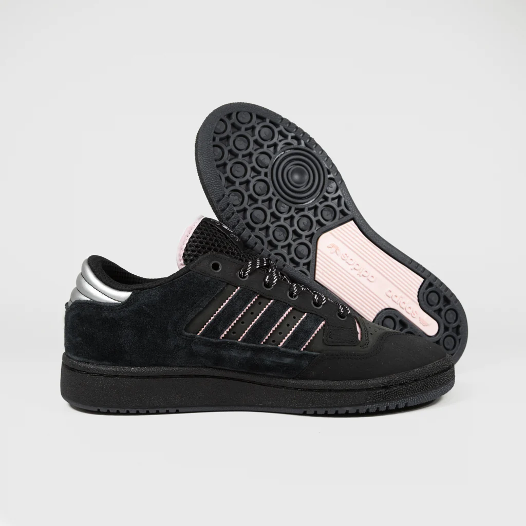 Adidas Skateboarding - Lil Dre Centennial 85 Low ADV Shoes - Core Black / Clear Pink / Core Black - Image 3