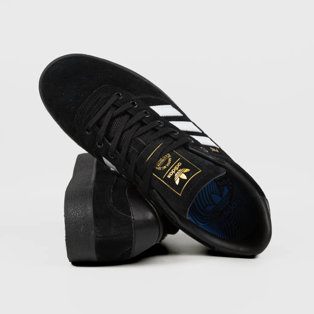 Adidas Skateboarding - Puig Indoor Shoes - Core Black / Footwear White / Core Black - Image 4