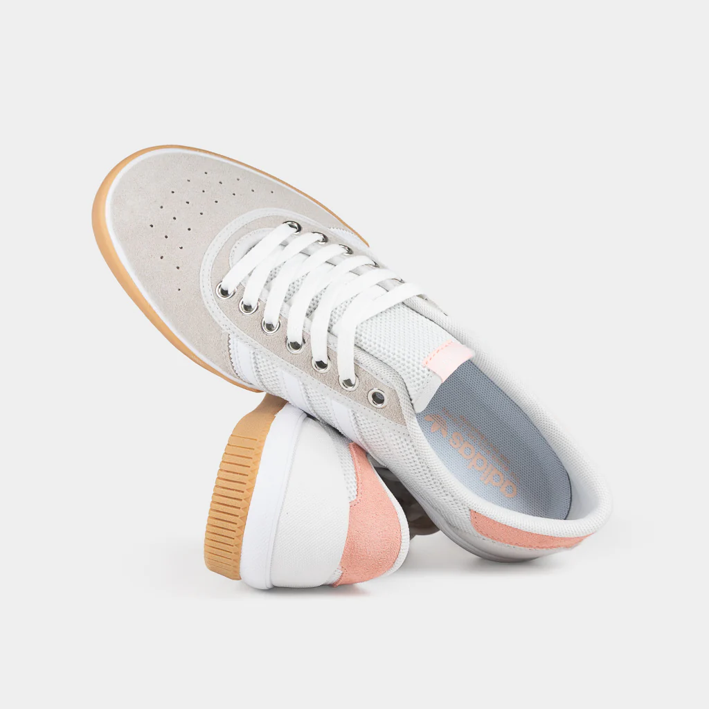 Adidas Skateboarding - Lucas Premiere Shoes - Footwear White / Crystal White / Haze Coral - Image 4