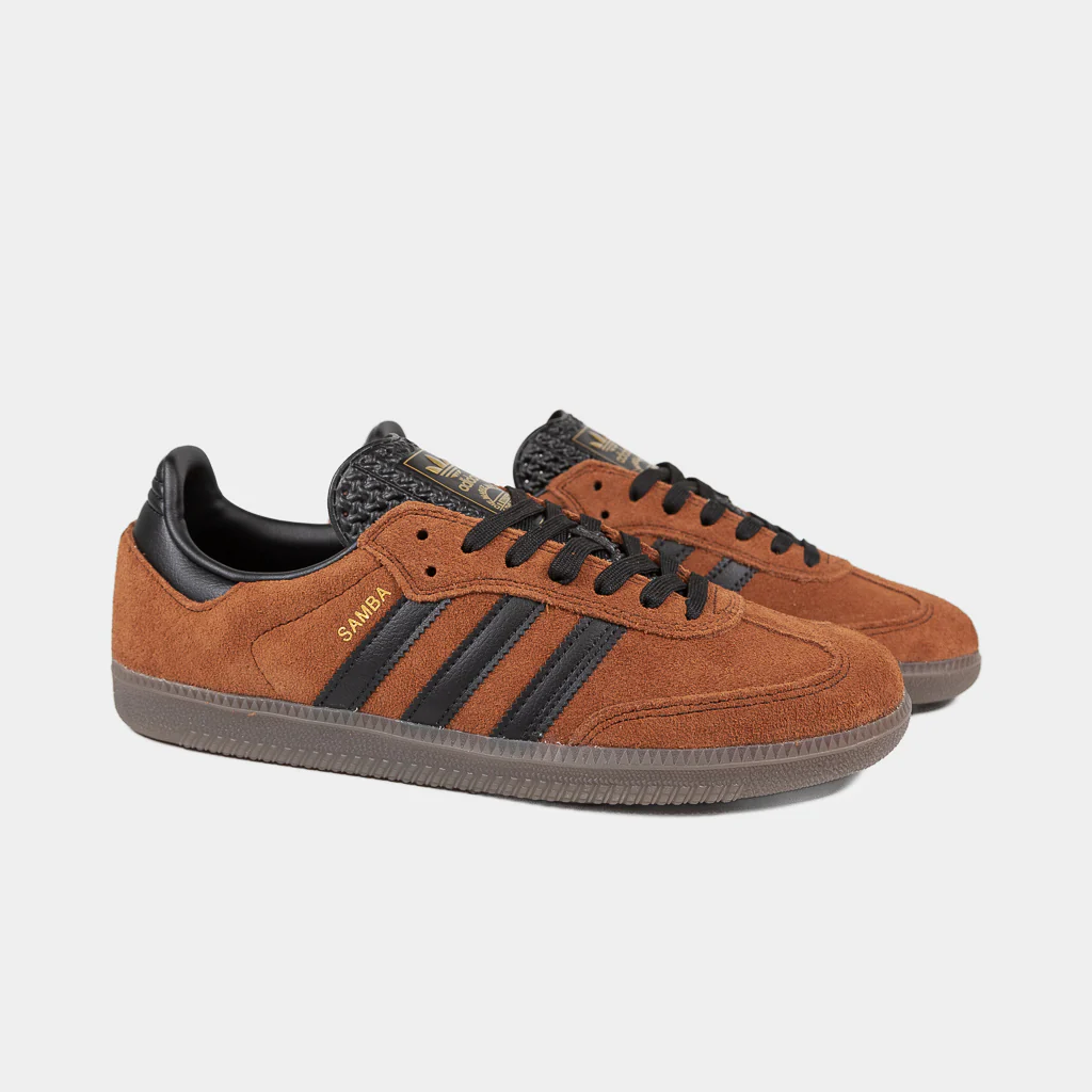 Adidas Skateboarding - Samba ADV Shoes - Dusky Bronze / Core Black / Gum - Image 2