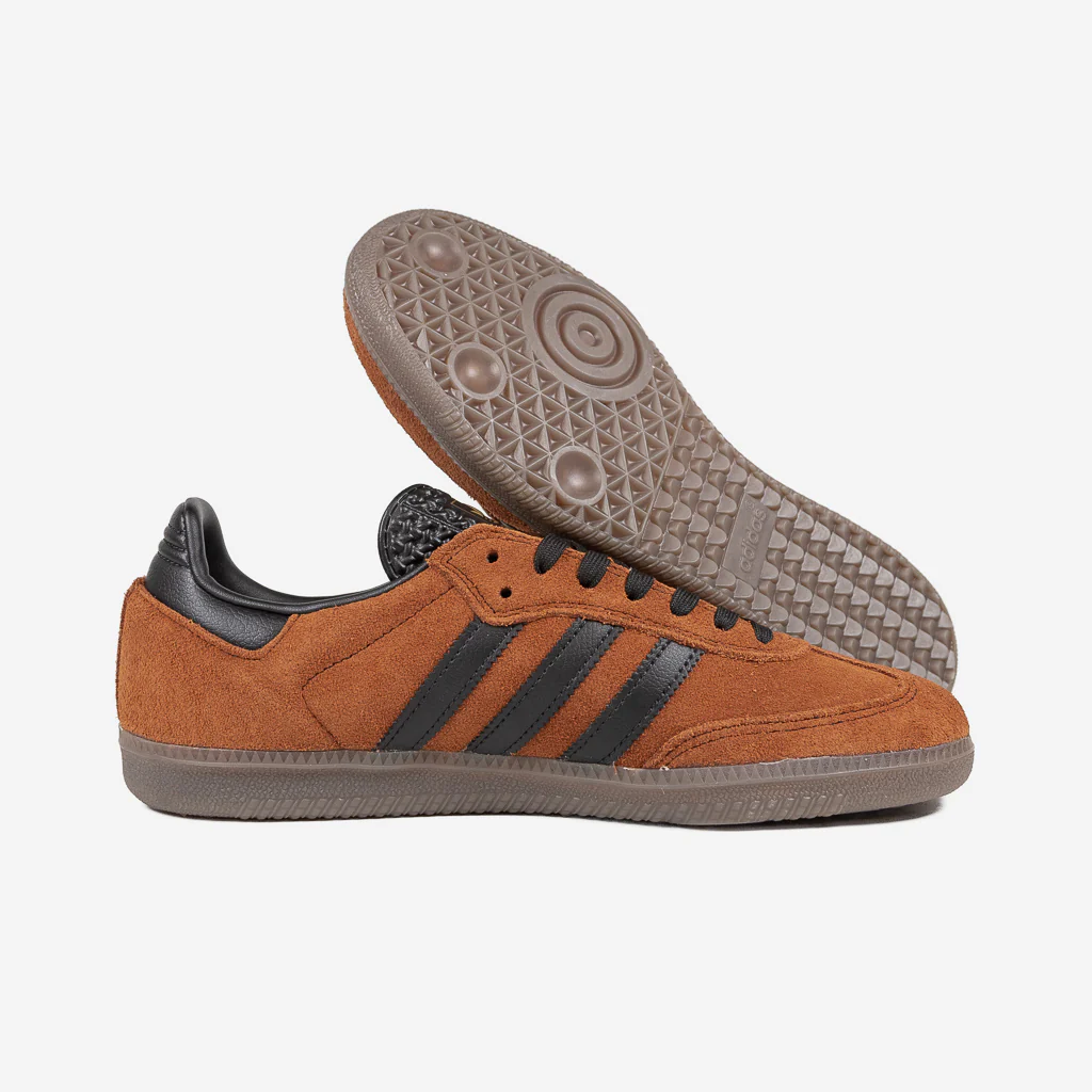 Adidas Skateboarding - Samba ADV Shoes - Dusky Bronze / Core Black / Gum - Image 3