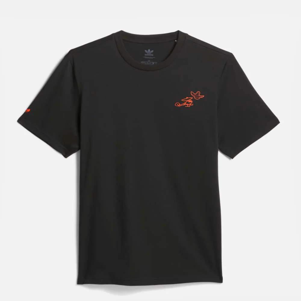 Adidas Skateboarding - Shmoo Bad City T-Shirt - Black - Image 2