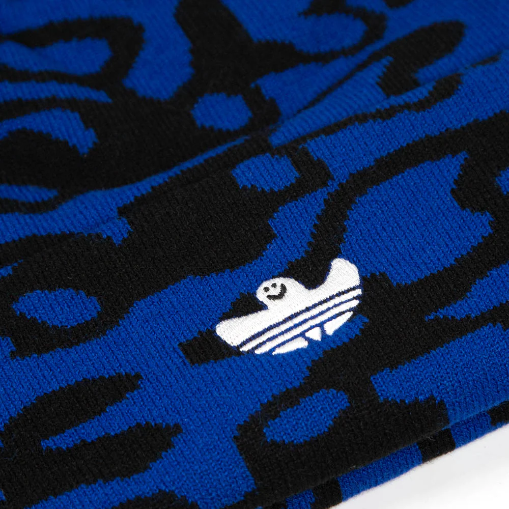 Adidas Skateboarding - Shmoo Beanie - Black / Royal Blue - Image 2
