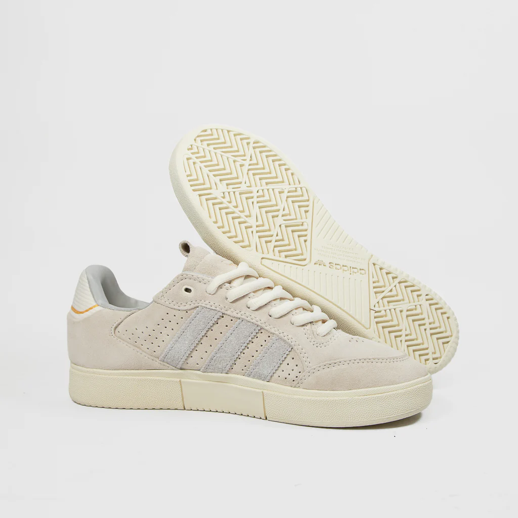 Adidas Skateboarding - Tyshawn Jones Low Pro Shoes - Cloud White / Grey One / Cloud White - Image 3