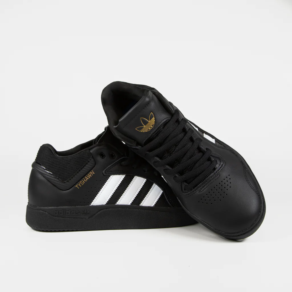 Adidas Skateboarding - Tyshawn Jones Pro Shoes - Core Black / Footwear White / Core Black - Image 4