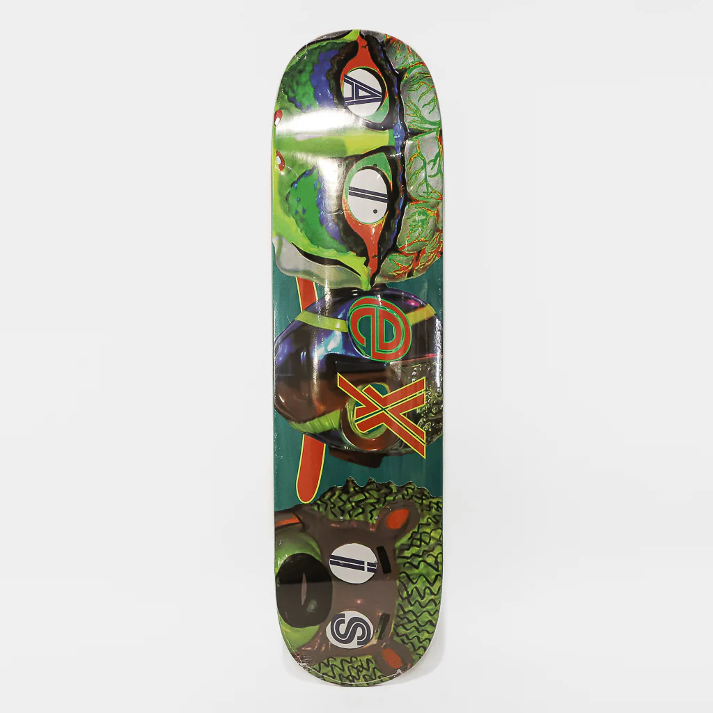 Alltimers - 8.0" Alexis Sablone Mask Skateboard Deck