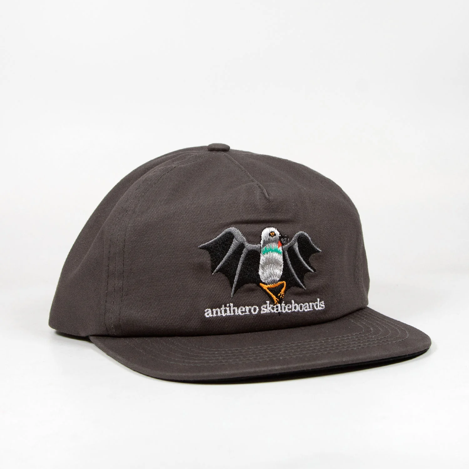 Anti Hero Cap - Vampigeon Cap - Charcoal