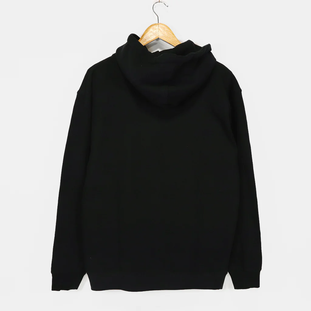 Anti Hero Skateboards - Basic Eagle Pullover Hooded Sweatshirt - Black / Off White - Image 3