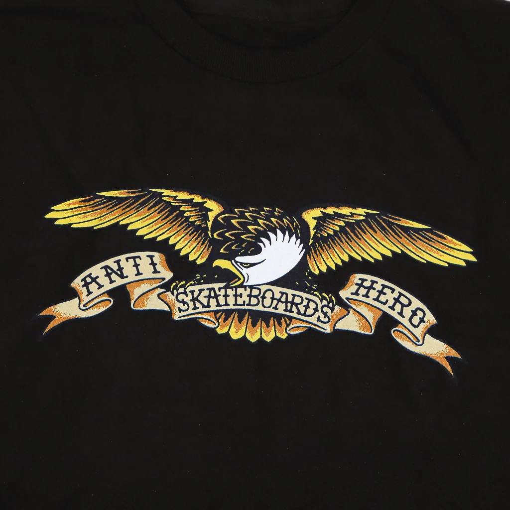 Anti Hero Skateboards - Eagle T-Shirt - Black / Multi - Image 2