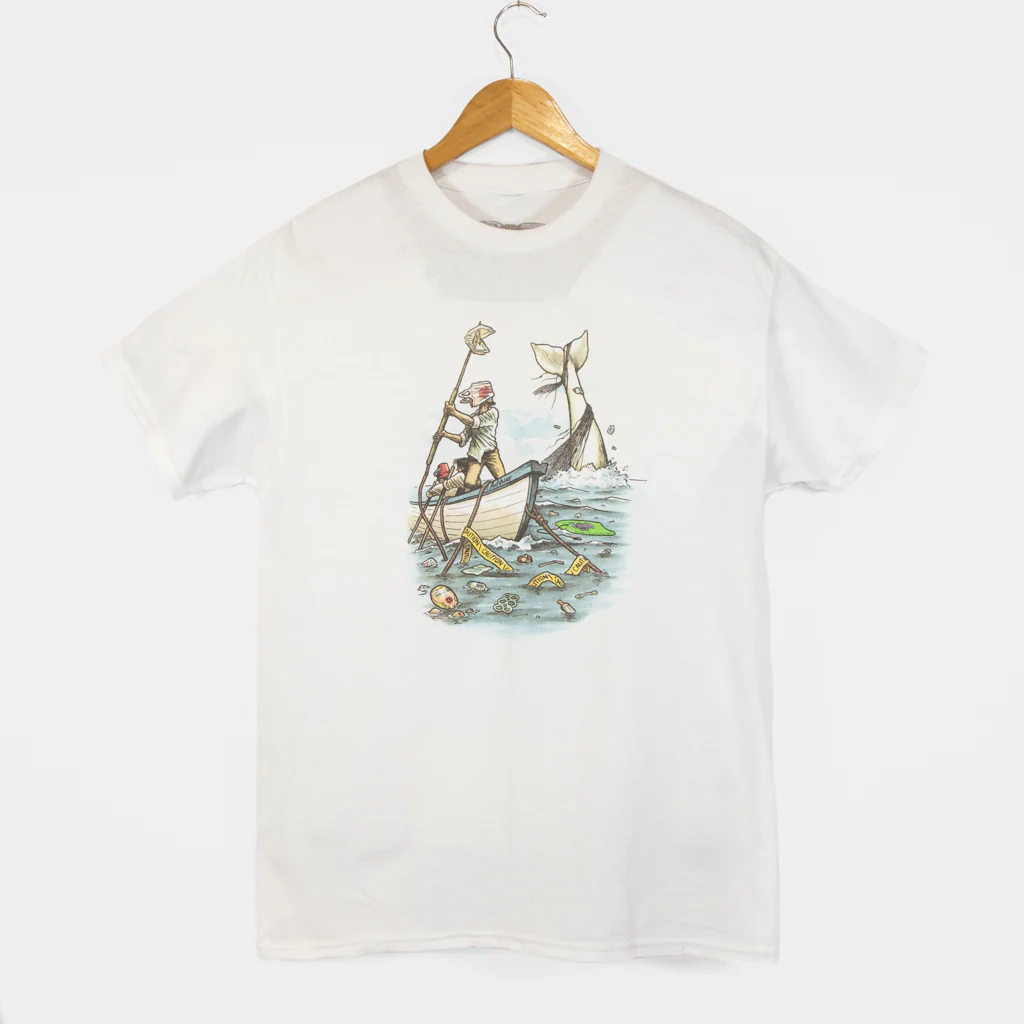Anti Hero Skateboards - Plastics T-Shirt - White / Multi