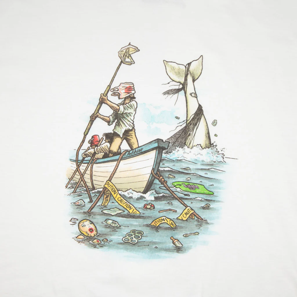 Anti Hero Skateboards - Plastics T-Shirt - White / Multi - Image 2