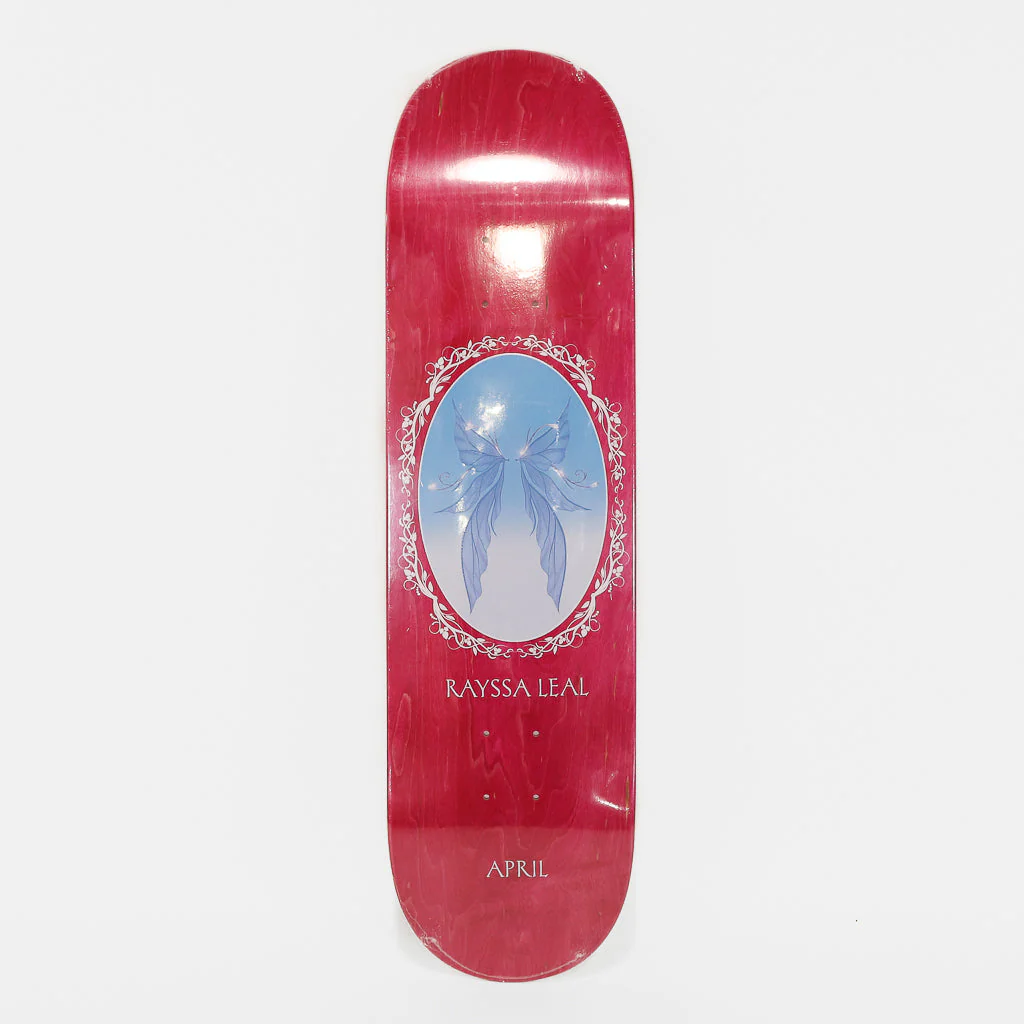 April Skateboards - 8.0" Rayssa Leal Fadinha Skateboard Deck - Pink