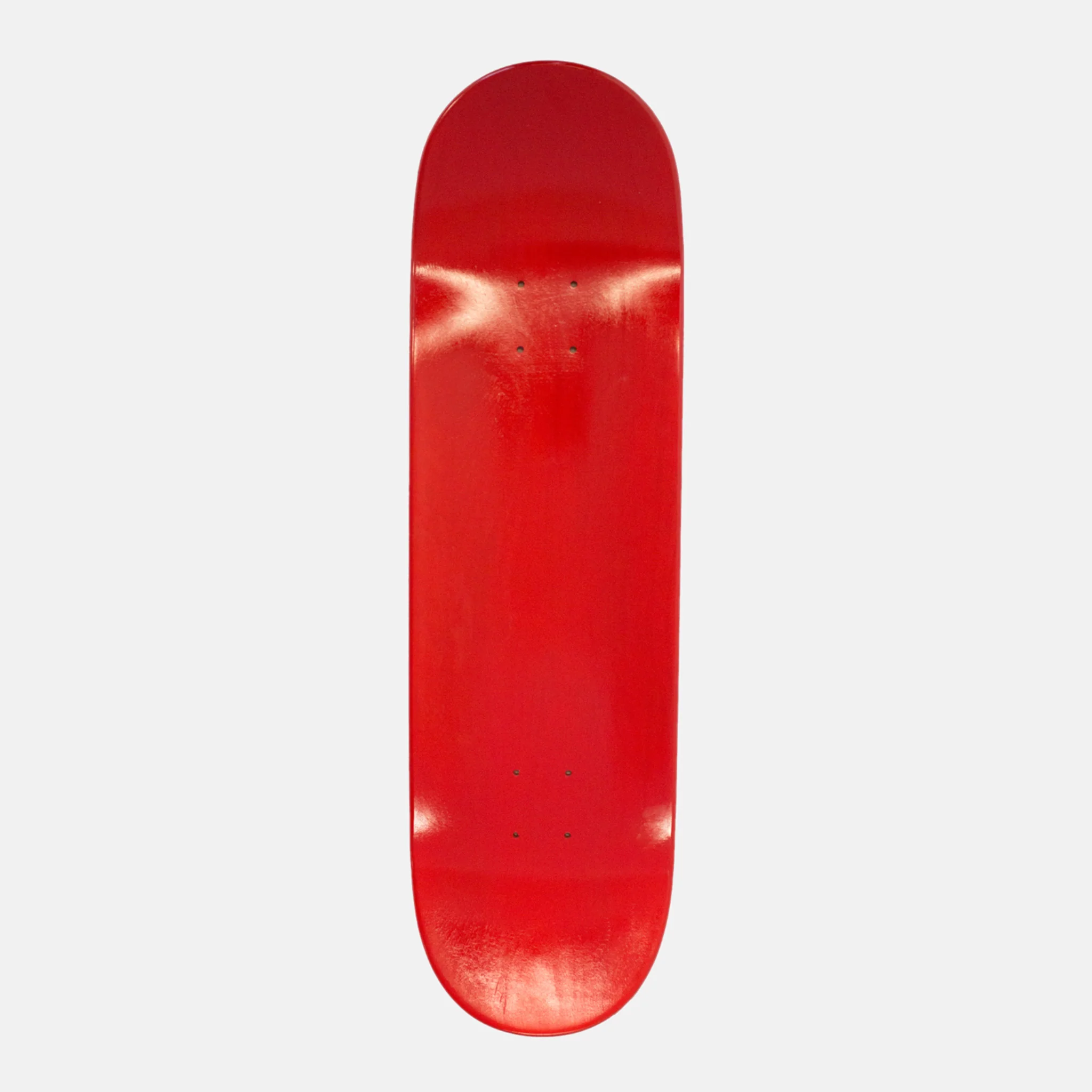 Baglady Supplies - 8.375" Skullcrusher Dipped Skateboard Deck (Red) - Image 2