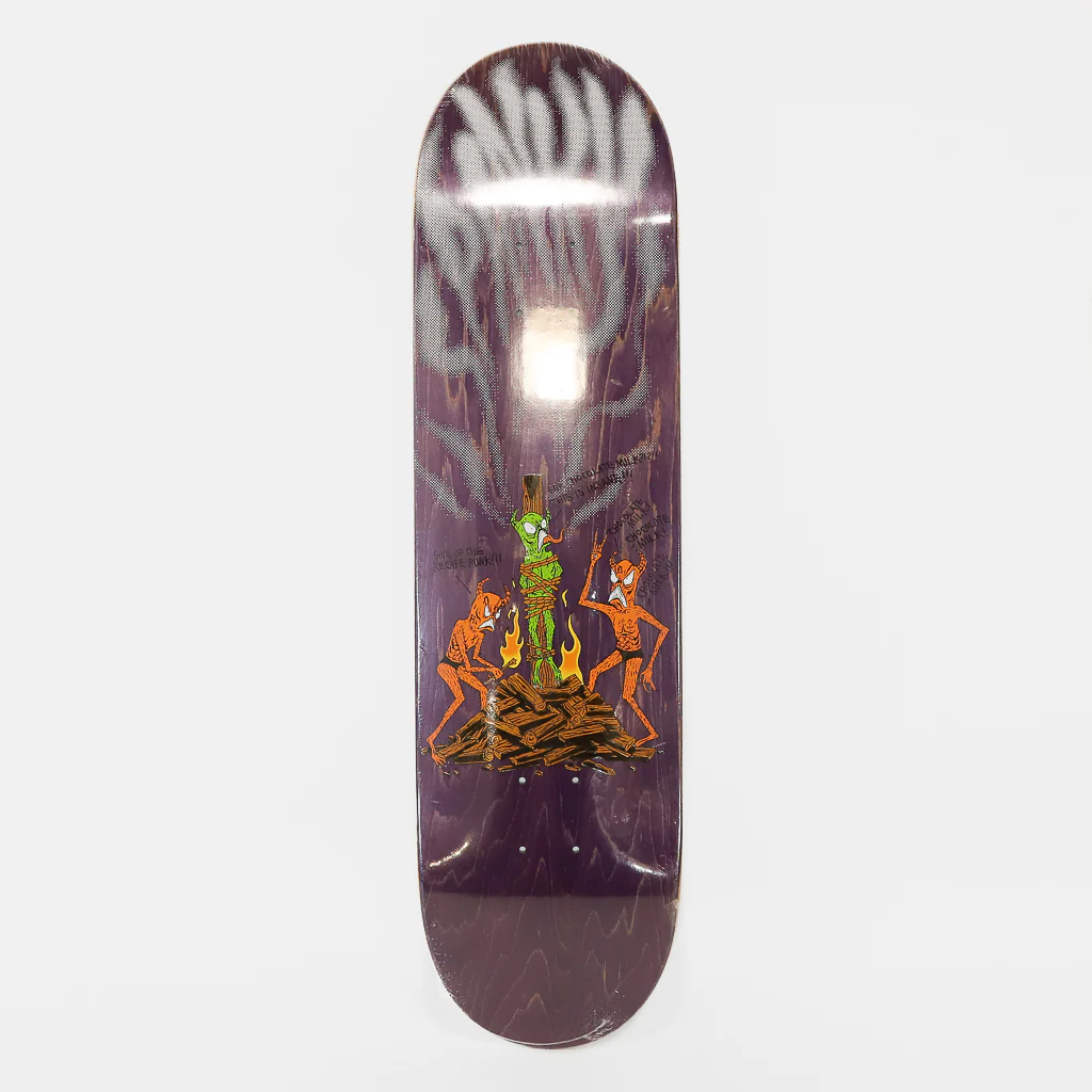 Baker Skateboards - 8.25" Kevin 'Spanky' Long Wizardry Neckface Skateboard Deck (Various Stains) - Image 2