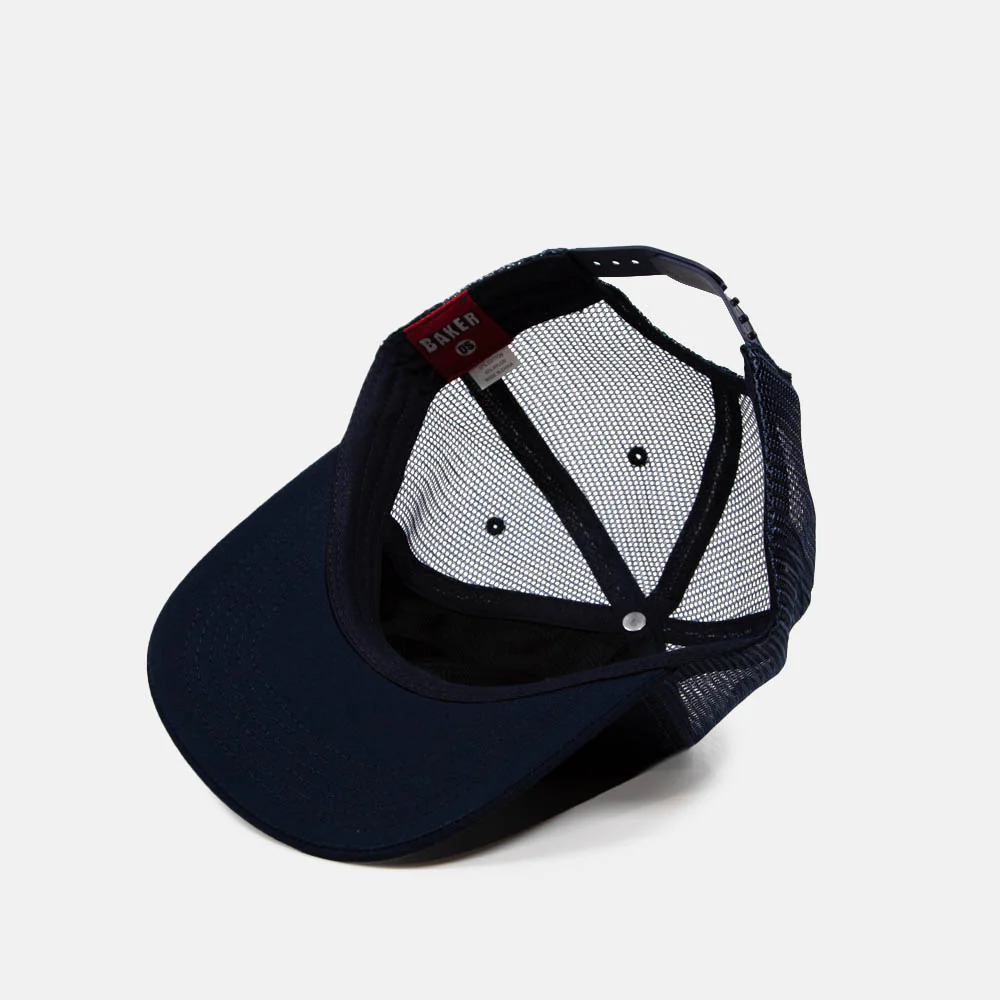 Baker - Universal Trucker Cap - Navy - Image 3