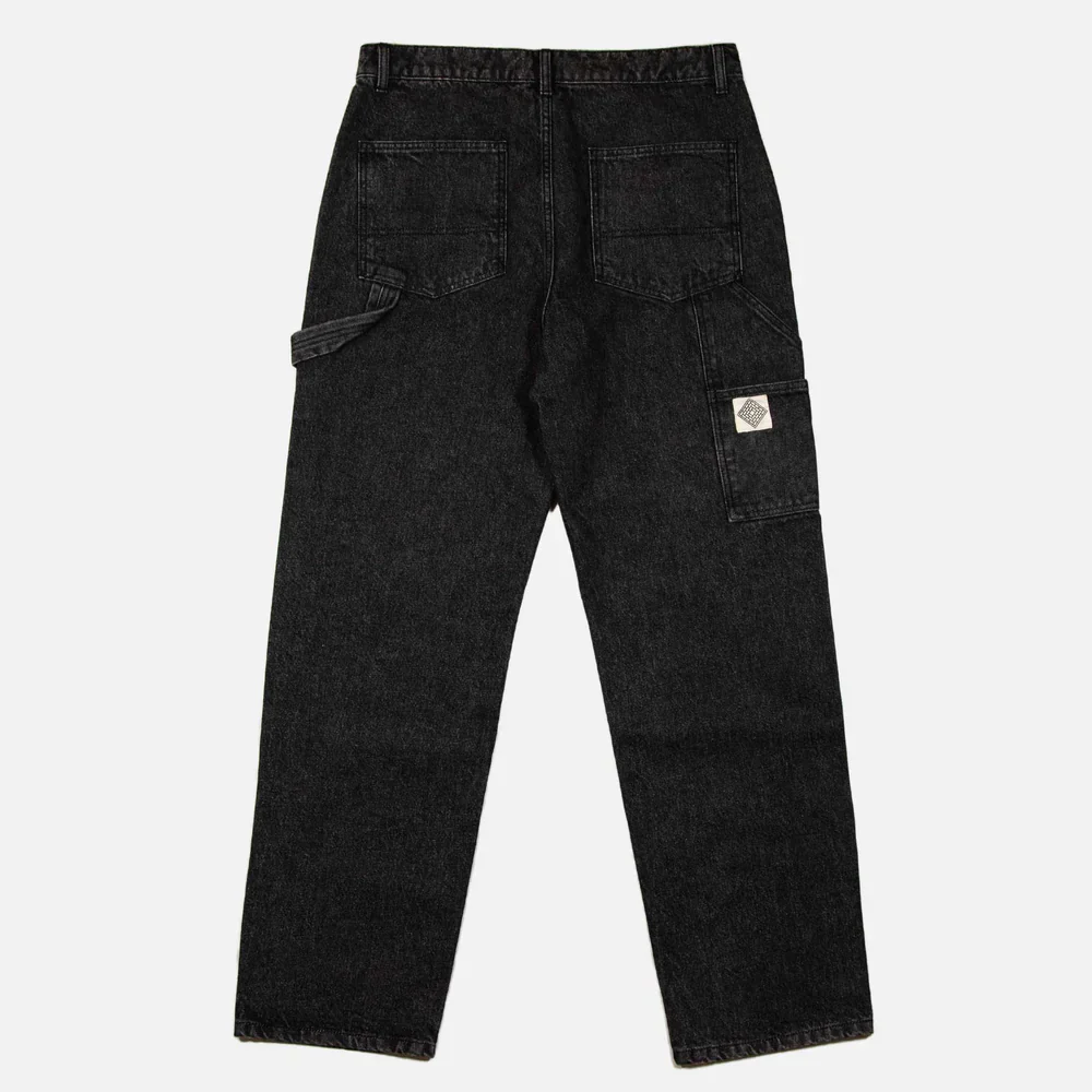 The National Skateboard Co. - BORERAY CARPENTER JEANS - WASHED BLACK - Image 2