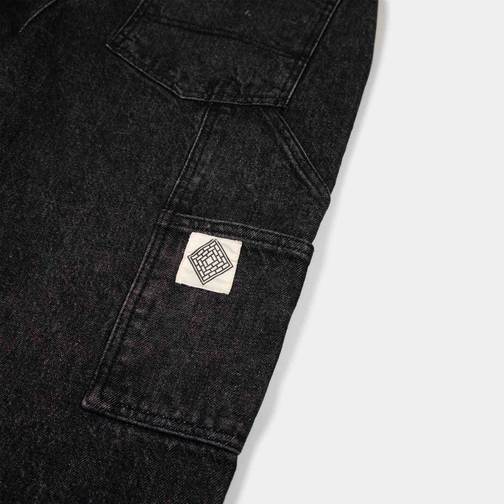 The National Skateboard Co. - BORERAY CARPENTER JEANS - WASHED BLACK - Image 3
