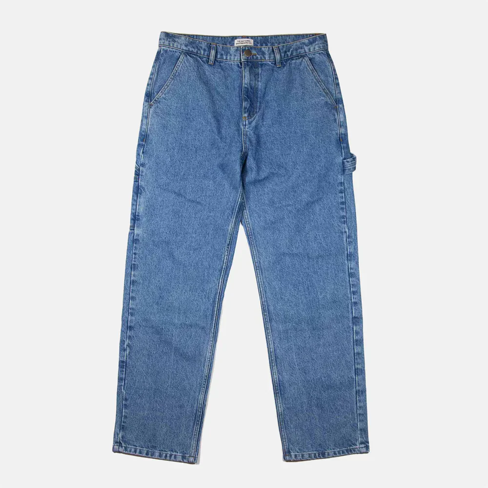 The National Skateboard Co. - BORERAY CARPENTER JEANS - WASHED BLUE
