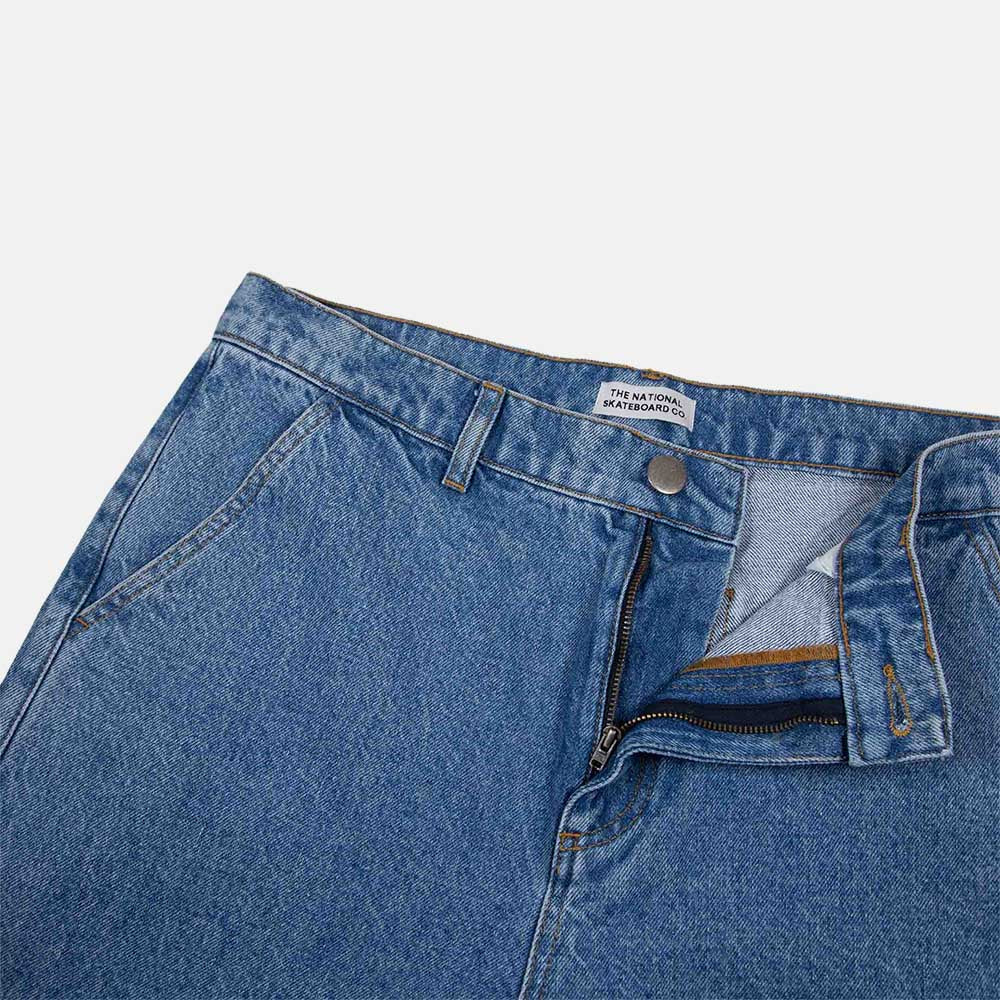 The National Skateboard Co. - BORERAY CARPENTER JEANS - WASHED BLUE - Image 4