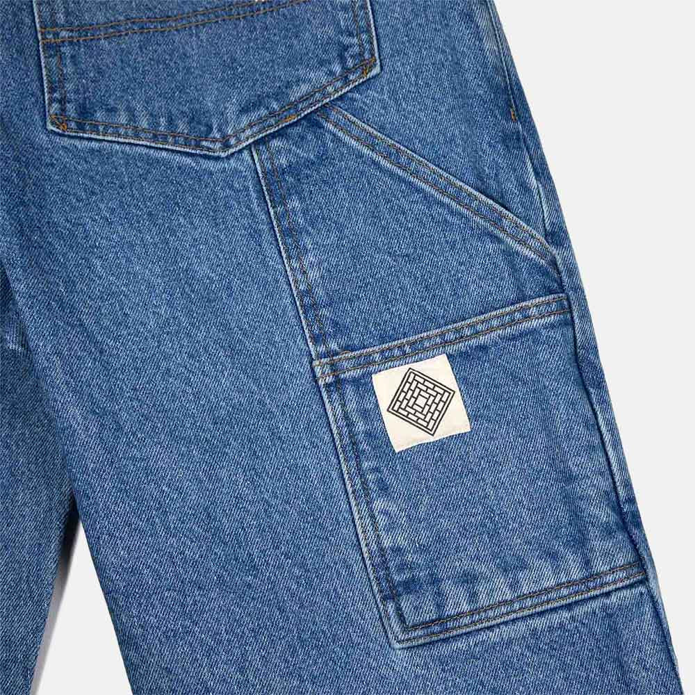 The National Skateboard Co. - BORERAY CARPENTER JEANS - WASHED BLUE - Image 5