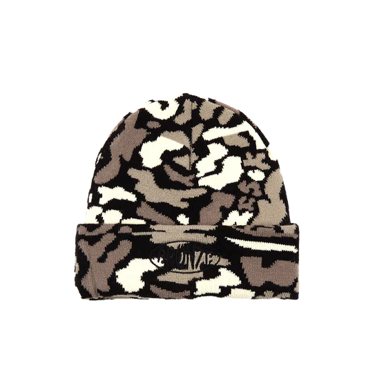 Bronze 56K - Camo Fleece Beanie - Snow