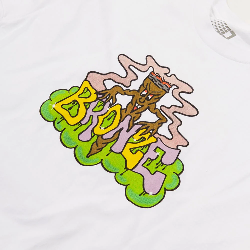Bronze 56K - Mr. Blunt T-Shirt - White - Image 2
