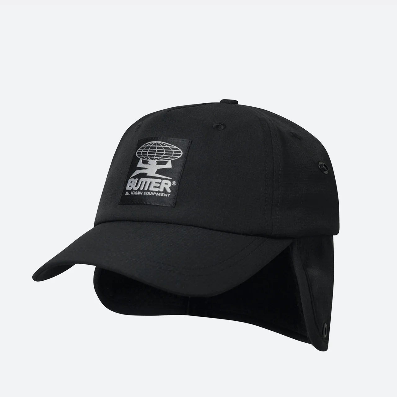 Butter Goods - All Terrain 5 Panel Cap - Black - Image 3