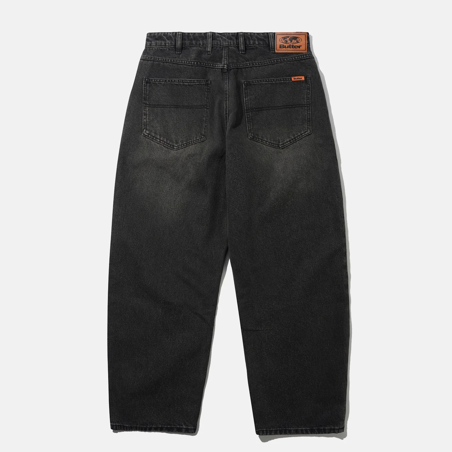 Butter Goods - Baggy Denim Jeans - Faded Black - Image 2