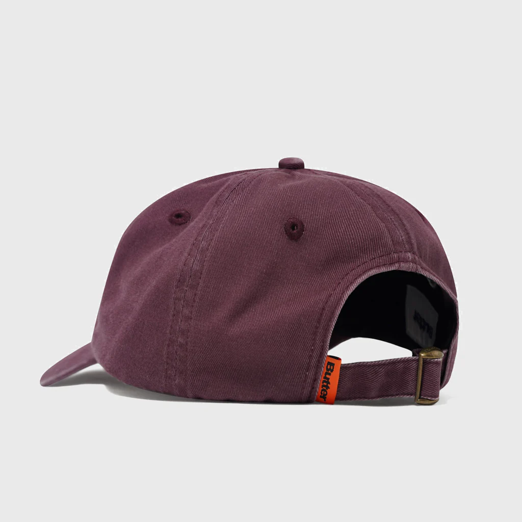 Butter Goods - Bear 6 Panel Cap - Wine - Image 2