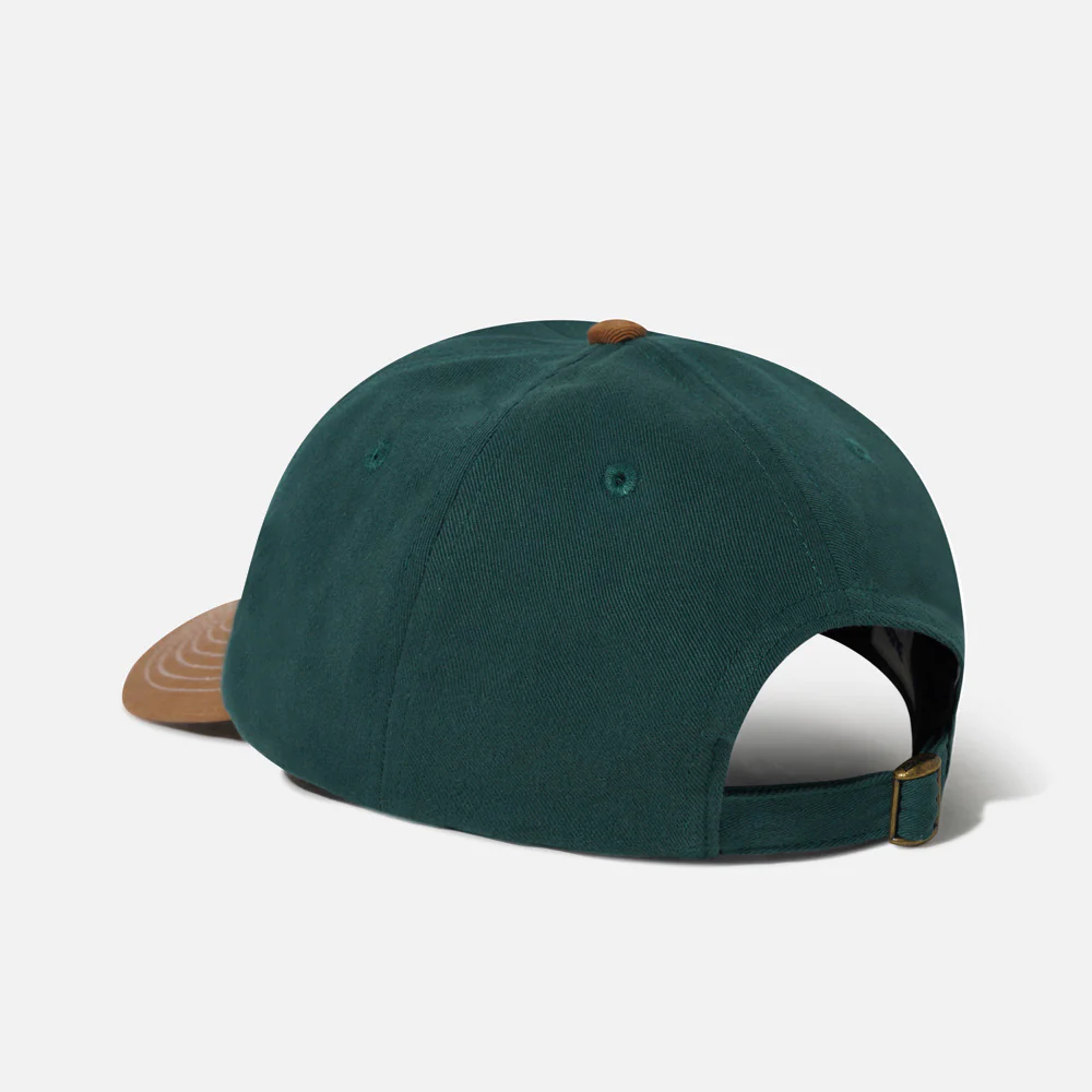 Butter Goods - Big Apple 6 Panel Cap - Forest / Brown - Image 2