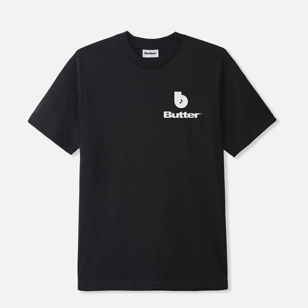 Butter Goods - Blue Note Finest Logo T-Shirt - Black - Image 2