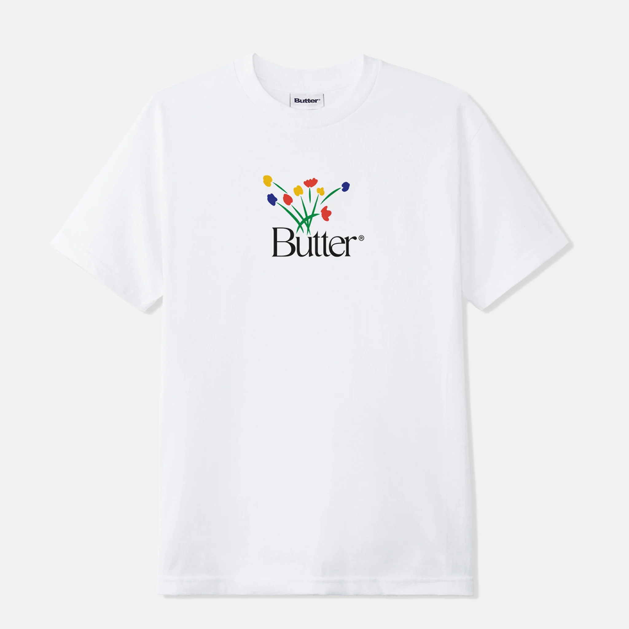 Butter Goods - Bouquet T-Shirt - White