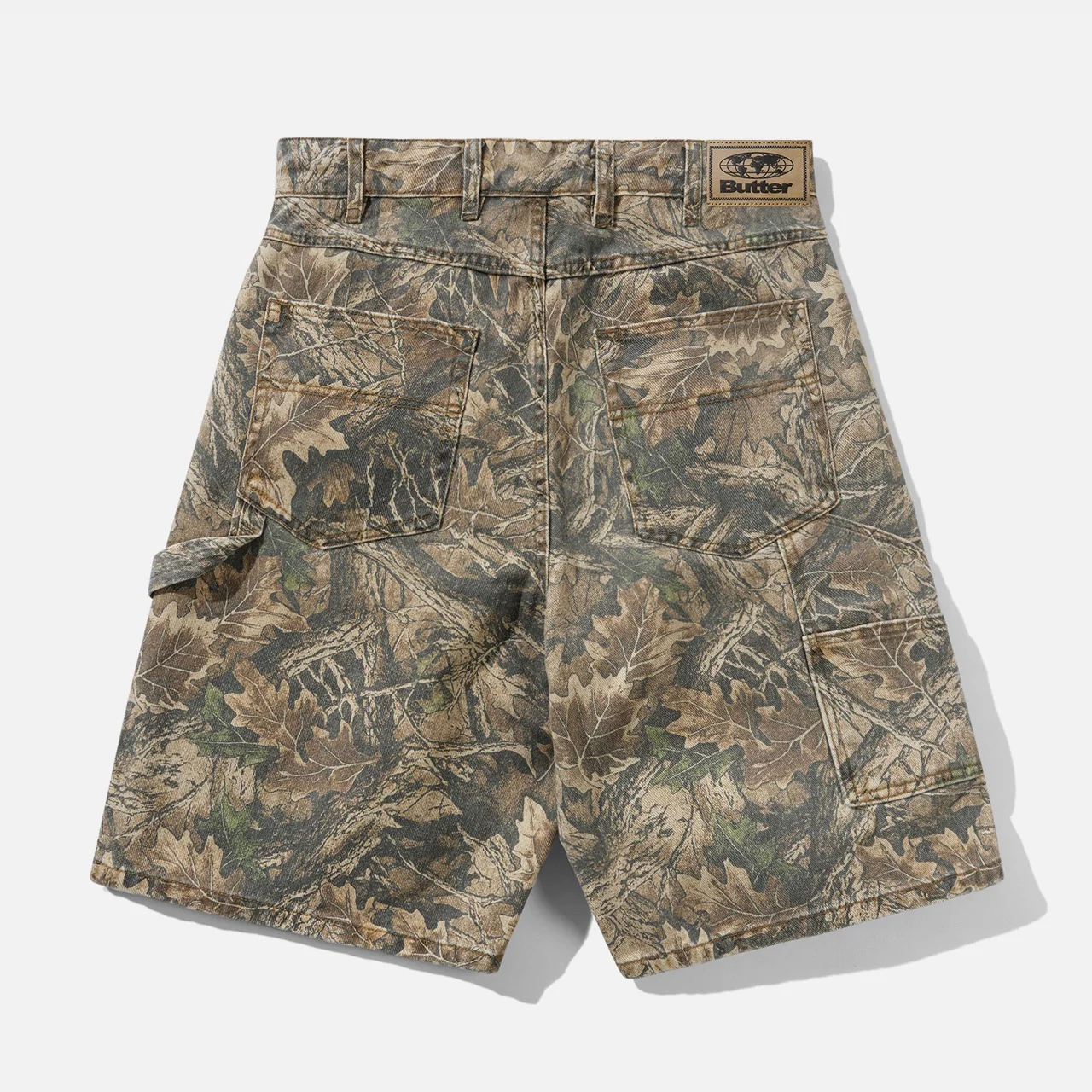 Butter Goods - Carpenter Denim Shorts - Forest Camo - Image 2