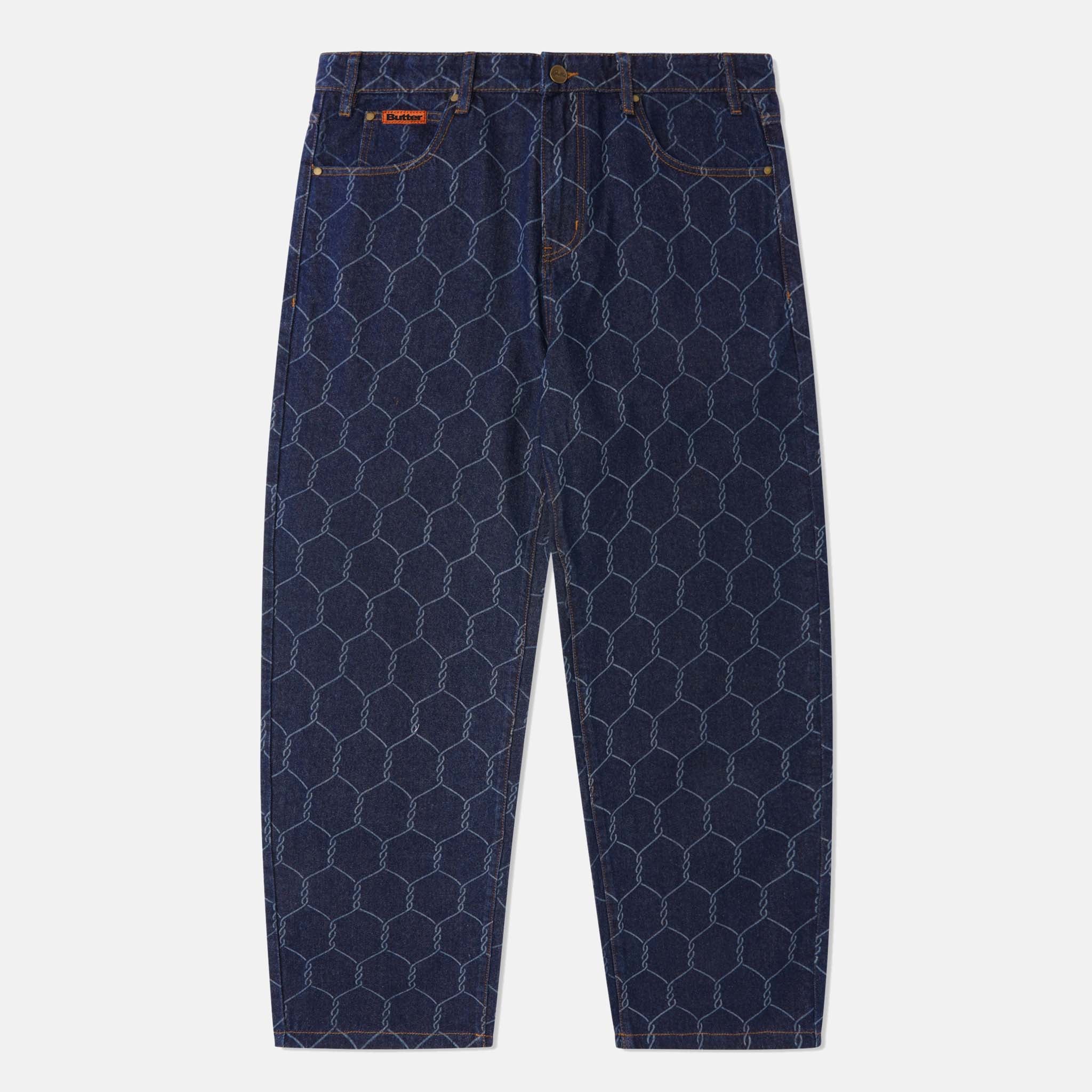 Butter Goods - Chain Link Denim Jeans - Dark Indigo - Image 2